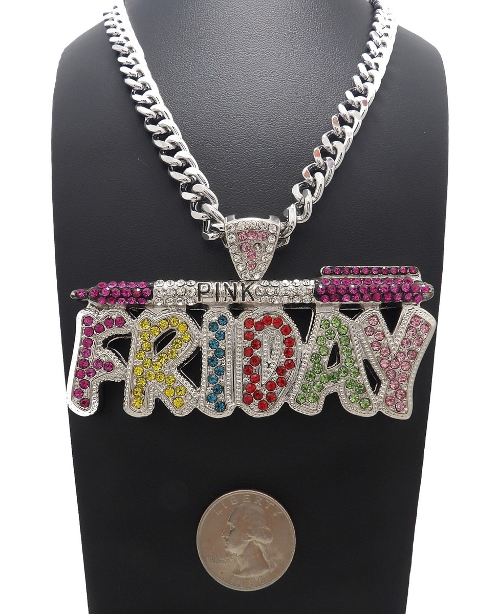 Nicki Minaj Pink Friday Pendant With 9mm 18