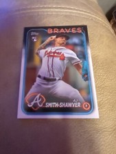 2024 Series 1 Base #117 AJ Smith-Shawver - Atlanta Braves RC