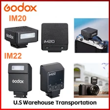US Godox iM20 iM22 Mini Camera Flash Speedlite for Canon Sony Fuji Nikon Panason