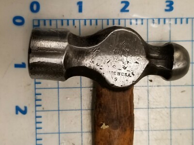 Vintage Atha Ball Peen Hammer Ferrier Blacksmith - 3 1/2 inch Head