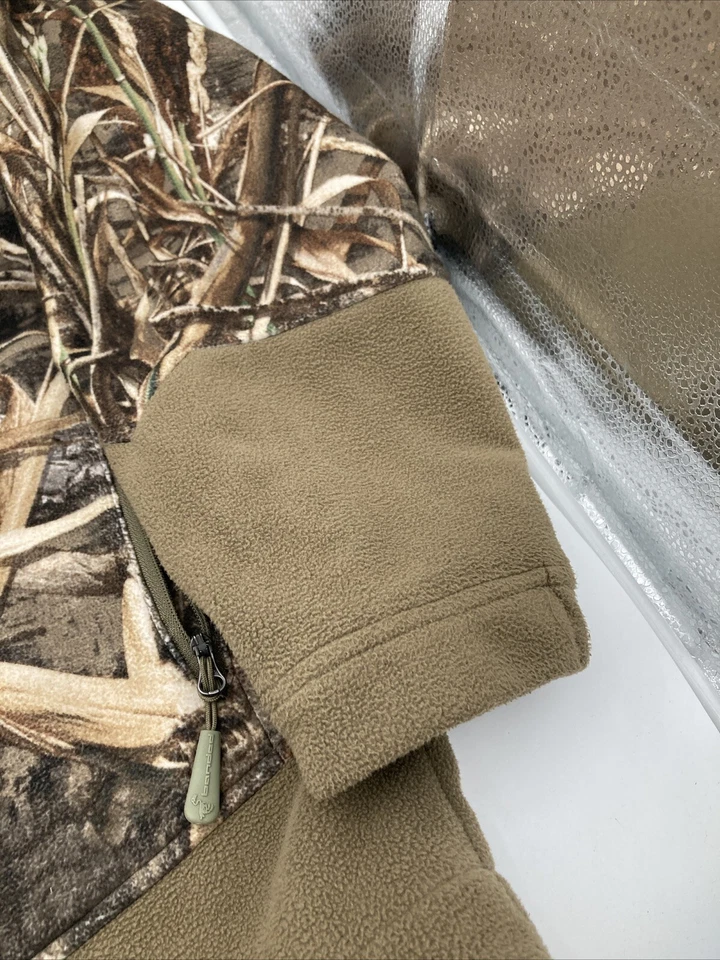 BANDED Hunting Gear Jacket Realtree Camo Fleece Full Zip Realtree Men’s Size XL - Image 2 of 4