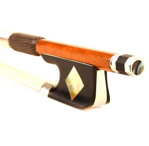 Pro Master Pernambuco Arco Violoncello 4/4 Ebano Rana Speciale Argento Ricambi Rigido Veloce - Foto 7 di 12