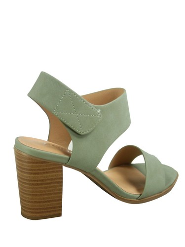 NEW Women's Open Toe Chunky Heel Ankle Strap Dress Sandal Shoes Size 5.5 - 11 - Picture 4 of 26