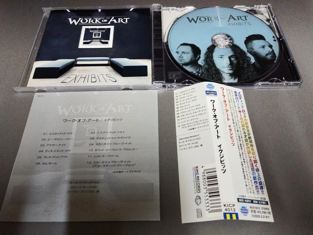 WORK OF ART,新品未開封,ワーク・オブ・アート,EXHIBITS Work Of Art - Exhibits - Amazon.com Music