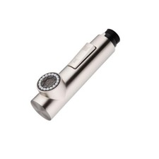 Bathroom Sink Pull Out Faucet Spray Head Nozzle Replacement Tap Sprayer Brushed
