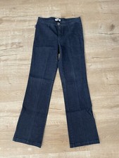 Moschino Jeans Blue Dark Wash Straight Leg Low Rise Cotton Jeans Size 26 Waist
