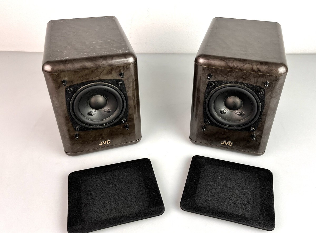 JVC SP-UX5000 Bookshelf Speakers 4 OHMS Tested Working | eBay