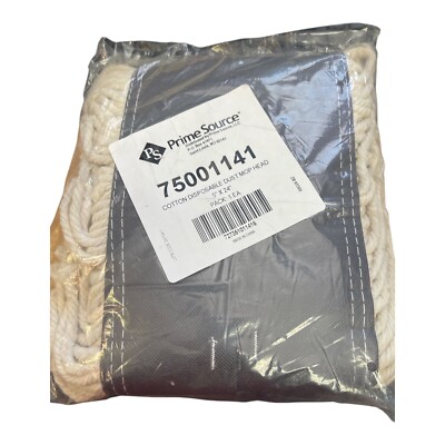 Prime Source Dust Mop Head 5'' X 24'' 75001141 New in Package TWO (2)