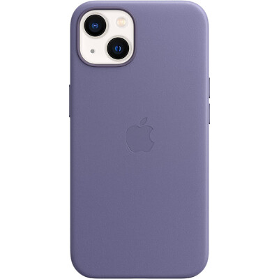 Original Apple Leather Leder Case Cover MM163ZM/A iPhone 13 Wisteria Lila