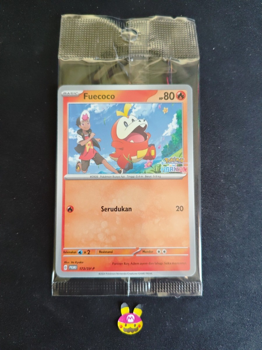 ◆ ぽこた  ③ Pokemon Chinese Exclusive Horizons Gem CBB1C Fuecoco 03 09/09 Holo