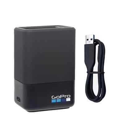 Original GoPro Dual Battery Charger Genuine for GoPro HERO7