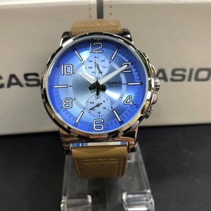 casio enticer blue dial