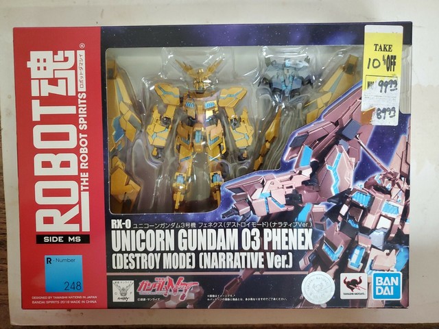 Bandai Robot Spirits Side Ms Unicorn Gundam 03 Phenex Destroy Mode Narrative For Sale Online Ebay