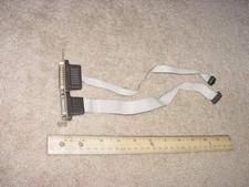 Computer Panel Bracket Cable Assembly DB-25  Game Port