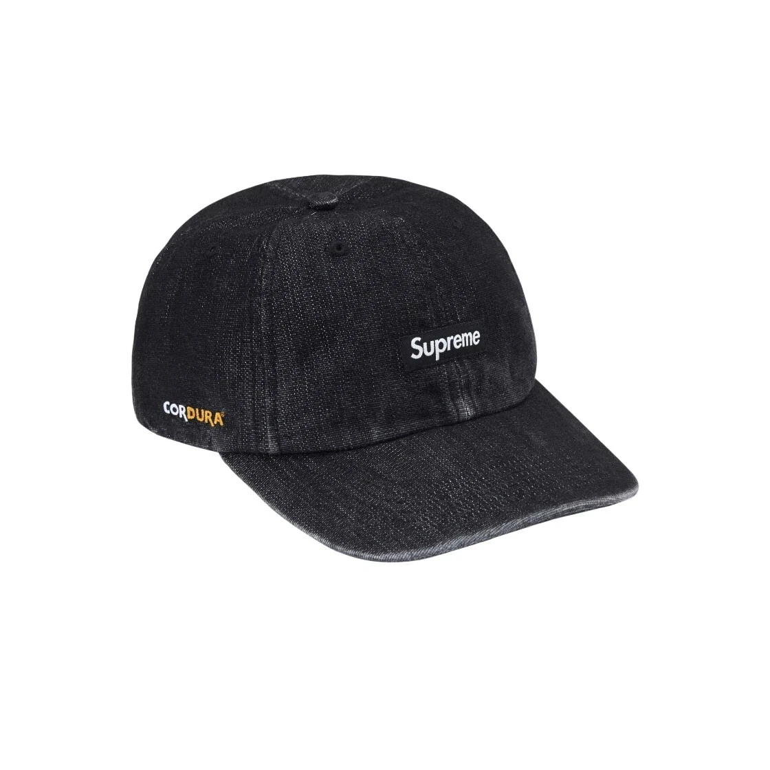 Petite boîte en denim Supreme Cordura 6 panneaux noir   24SS  