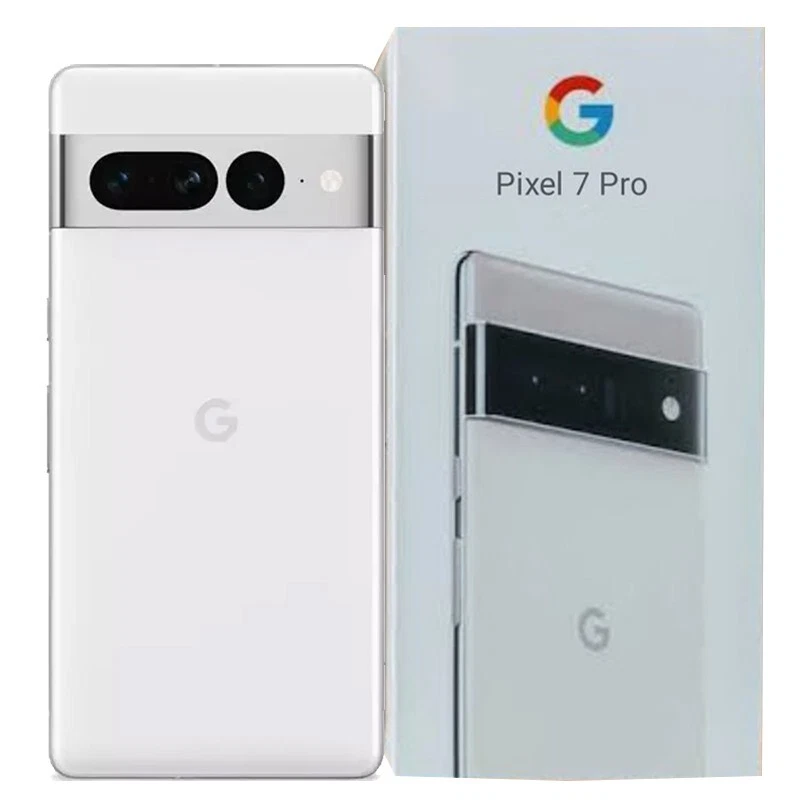 Google PIXEL 7 Pro 5G (Snow) 256GB + 12GB RAM GSM Unlocked (Non US, No CDMA)