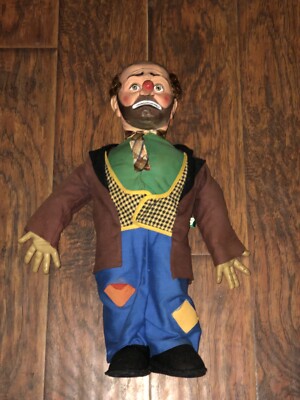 1950'S ORIGINAL EMMETT KELLY'S “WILLIE THE CLOWN” DOLL HOBO CLOWN