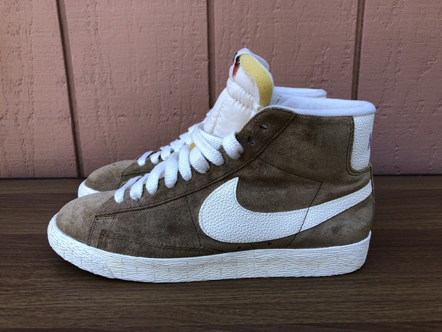 nike blazer beige mid