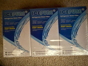 IcePure RWF1600A Replacement Water Filter - 3 Pack