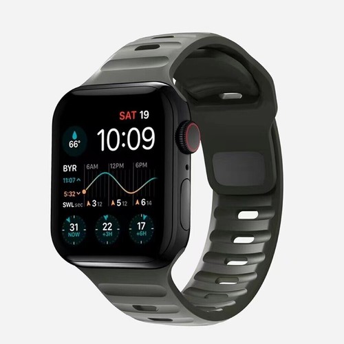 Silikonowy pasek sportowy do Apple Watch Ultra 49mm 8 7 SE 6 5 4 38/41/42/45mm Pasek - Zdjęcie 10 z 41
