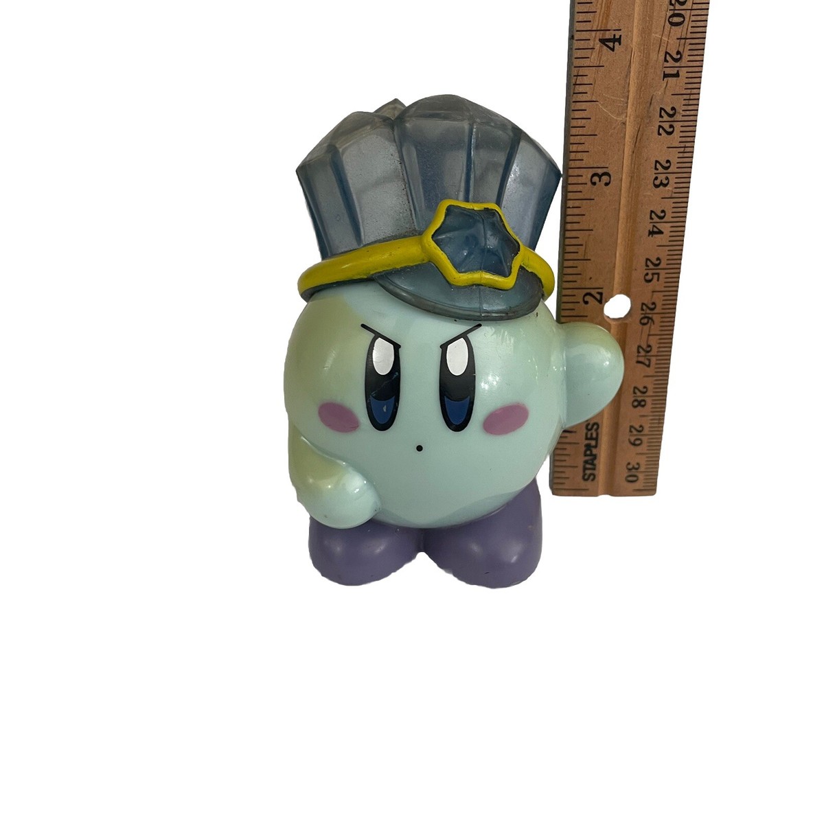 Kirby Ice Power Pull Back Wendy's Nintendo Toy Figure 3.5