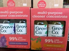 Grove Co Multi-Purpose Cleaner Concentrates Lavender Thyme Orange Rosemary 2 2pk