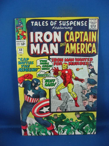 TALES OF SUSPENSE 60 VG F  MARVEL 1964 HAWKEYE