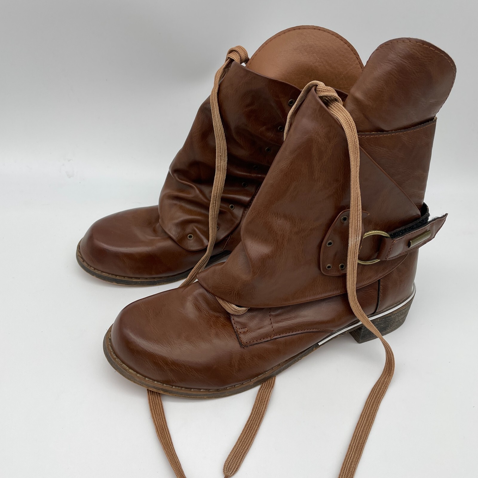 Lala Ikai Motorcycle Boots Womens 7.5 