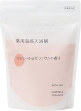 MUJI Bath Salts 360g Chamomile  Geranium Scent