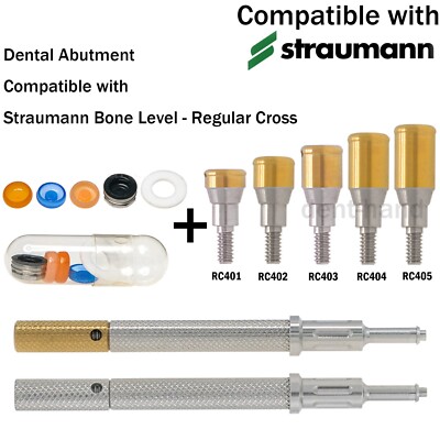 Fit ITI Straumann Dental Locator Abutment RC 1-5mm Implant Retention Caps Tool