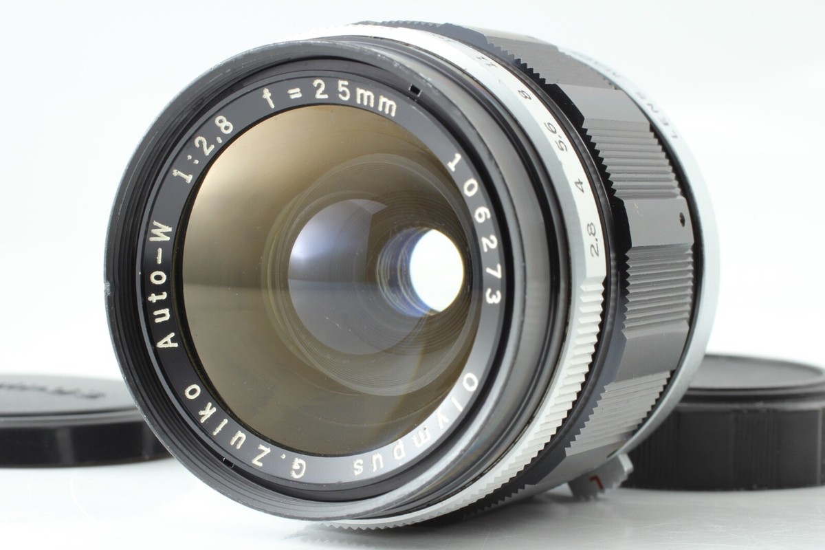Excellent+++++] Olympus G.Zuiko Auto-W 25mm F2.8 Lens for Pen F FT