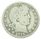 1915 Barber Silver Quarter