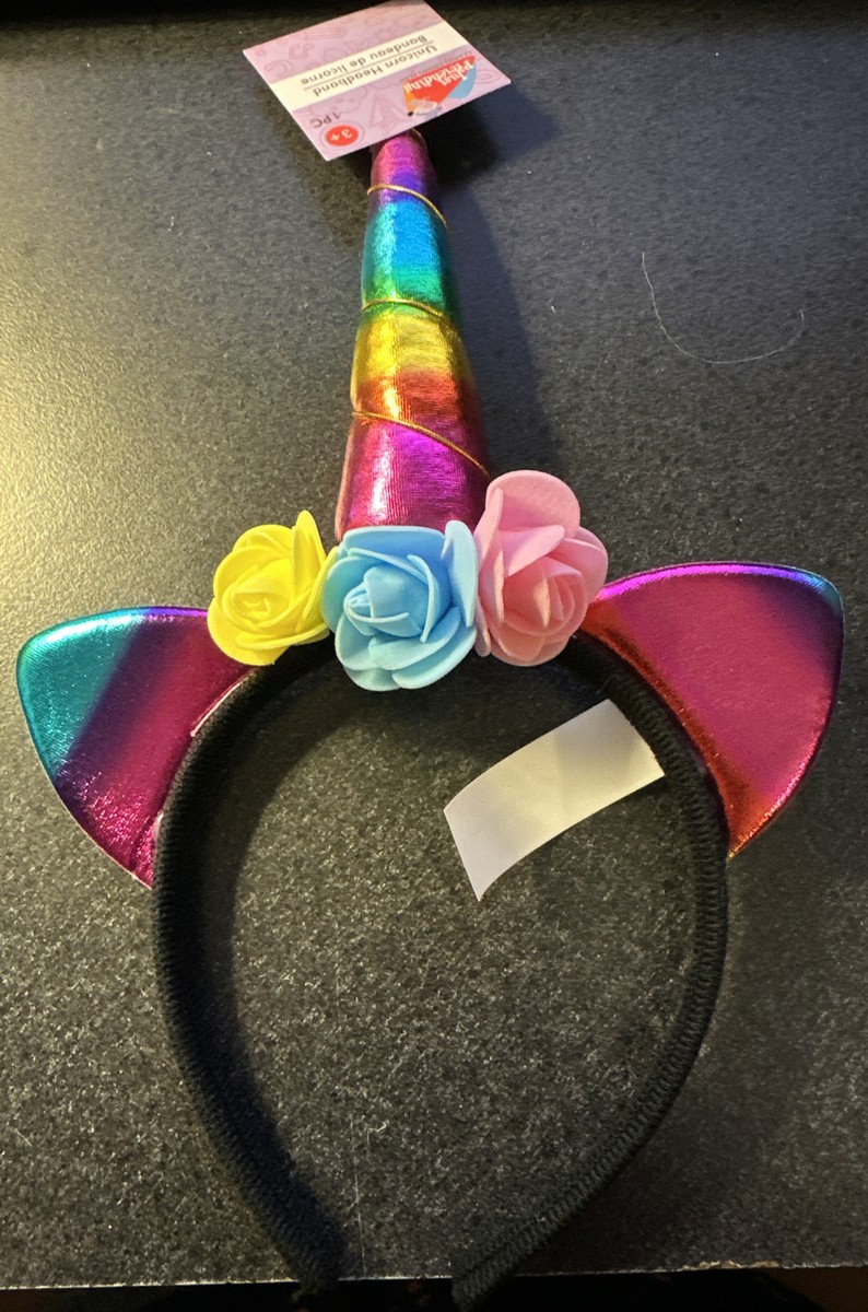 Unicorn Horn Headband 3+ Multicolor | eBay