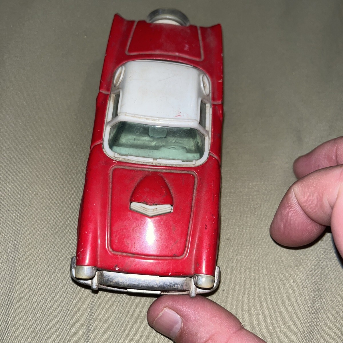 ミニカー Buddy L 2 Vintage Buddy L Trucks Red Made in Japan Toy 1960s. Lot 2