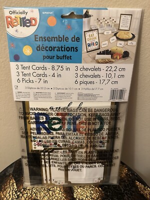 Retirement Party Supplies Buffet Decorating Kit Office Charcuterie