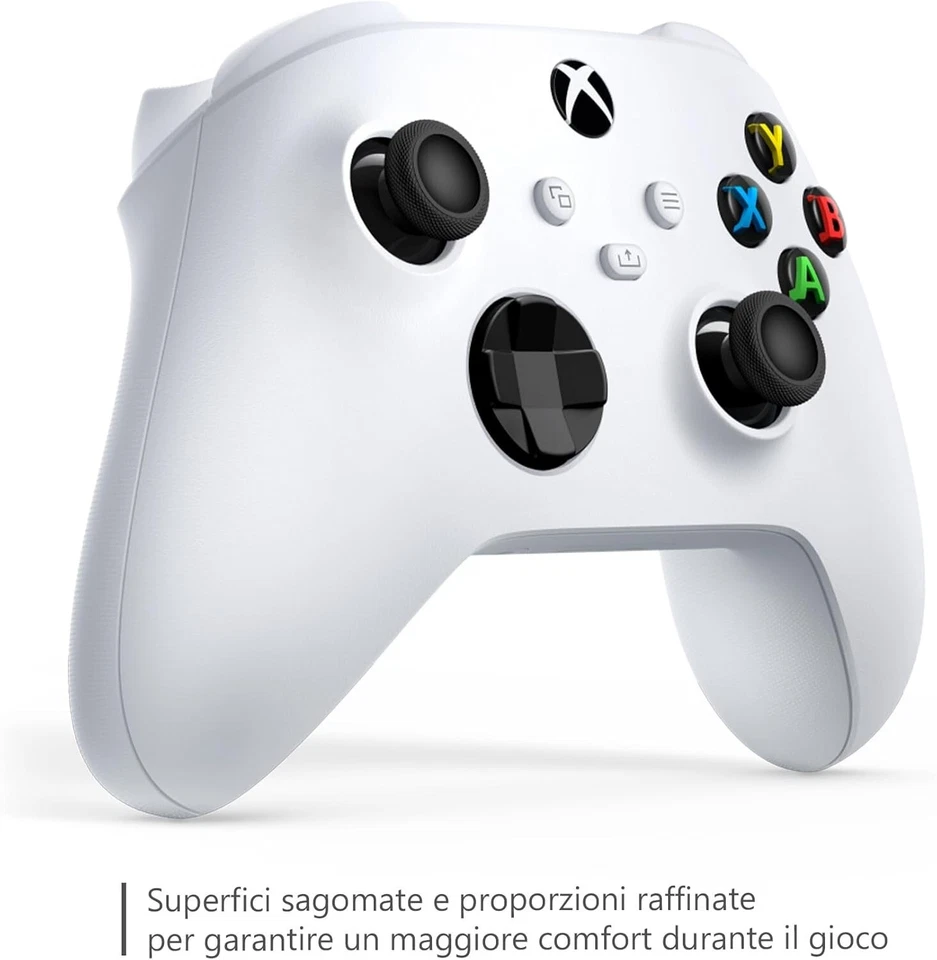 Controller Wireless per Microsoft XBOX SERIE X/S White QAS-00009 - Immagine 3 di 4