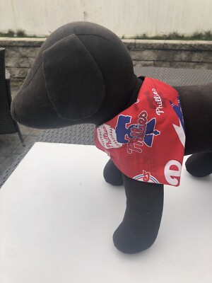 Philadelphia Phillies Over Collar Dog/Pet Bandana/Scarf/Neckwear