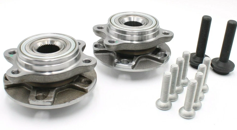 2x Radlager + Radnabe Radlagersatz vormontiert vorne Audi A4 8E B6 B7 AUDI A6 4B - Bild 2 von 4