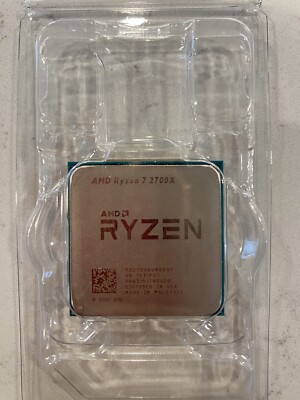 Ryzen 7 2700x 8-Core CPU + Wraith Prism LED Cooler *NEVER