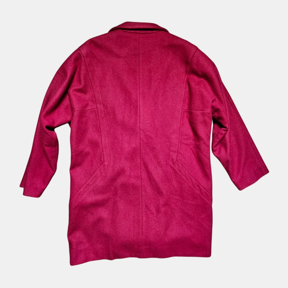 Abrigo Country Pacer vintage de lana de un solo pecho forrado para mujer 16 clásico Foto 2 de 4