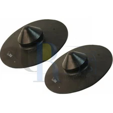 URO 2pcs Rear Lower Coil Spring Insulator for BMW 323Ci 2000