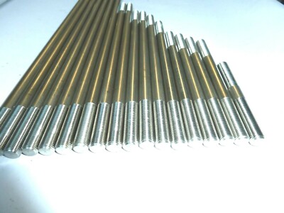 M12 X 1.25 Fine 175mm Lungo Motore Fermacravatta Borchie Acciaio Inox - Foto 13