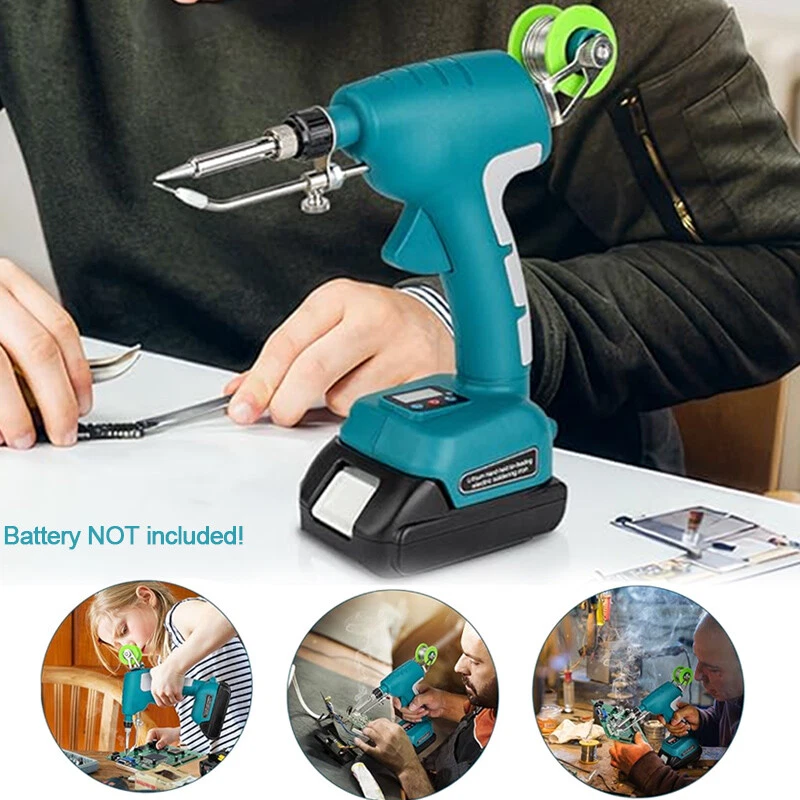 JHJQZCYG Kabelloses Lötkolben-Kit für Makita 18v LXT Akku für jeden Hobby-Enthusiasten