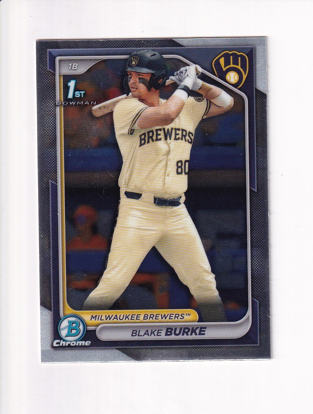 2024 Bowman CHROME DRAFT 1st BOWMAN ROOKIE RC BLAKE BURKE (#1)