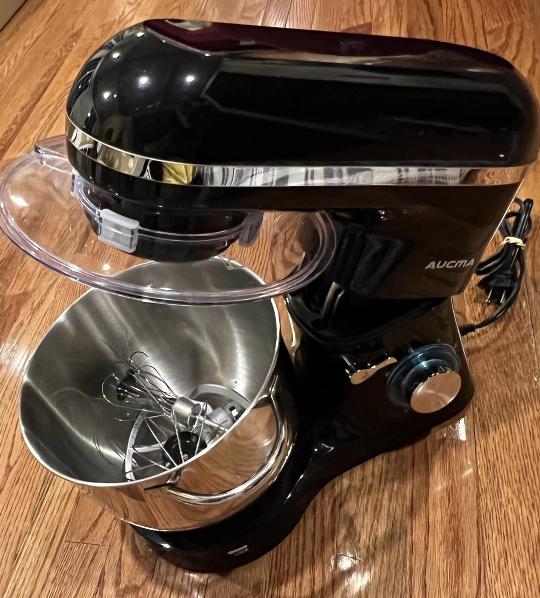 Aucma Stand Mixer 6.5-QT 6-Speed Food Stand Mixer w/ 4 Attachments SM-1518N