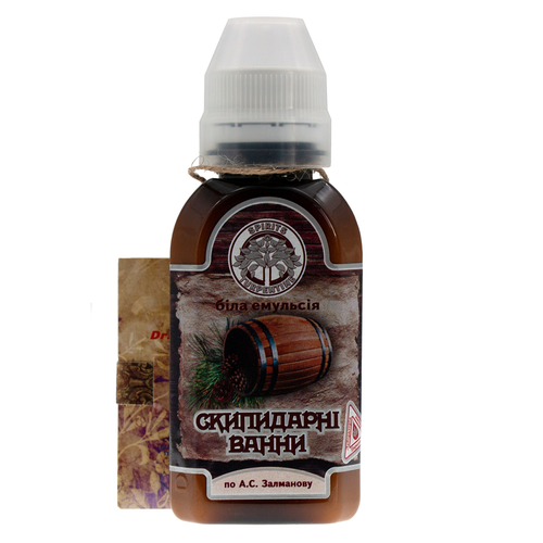 Zalmanov's Detox Turpentine Baths White Emulsion by Doctor Pirogov's