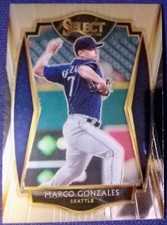 Marco Gonzales 2021 Panini Select Premier Card #156 Seattle Mariners ⚾FreeShip ⚾