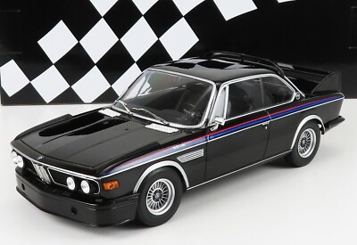 Minichamps 1973 BMW 3.0 CSL Coupe Black Sealed Body 1:18*Brand New