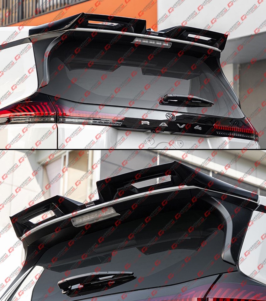 For 2026+ Toyota RAV4 MCX Style Gloss Black Rear Roof Spoiler Wing ...