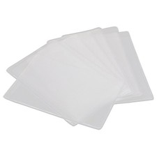 50 Pcs Card Badge Holder Clear Sleeves for Cards